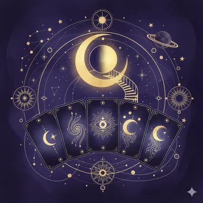 Die Kraft der Mondphasen im Tarot